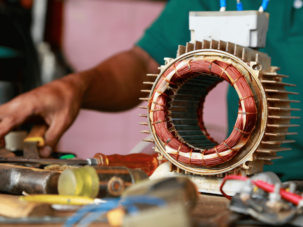 Electric Motor Rewinding
