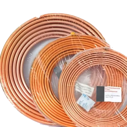 copper pipes